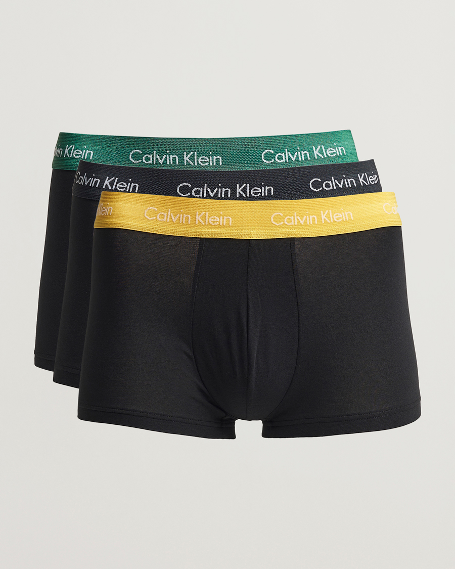 Herre | Undertøj | Calvin Klein | Cotton Stretch Trunk 3-Pack Black