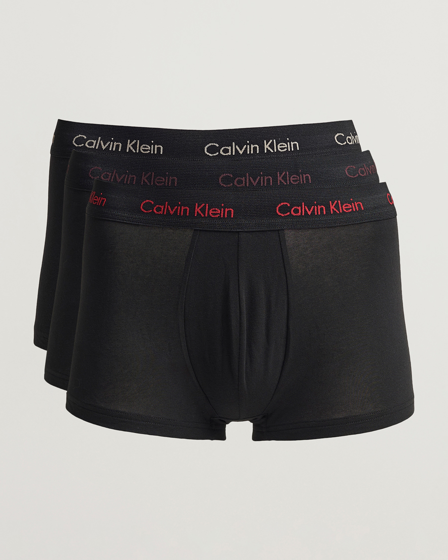 Herre | Undertøj | Calvin Klein | Cotton Stretch Trunk 3-Pack Black