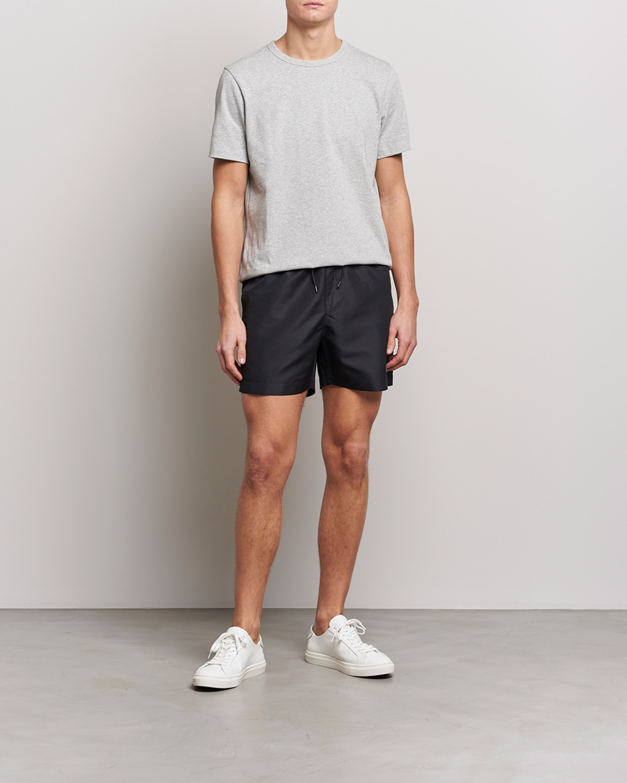 Herre | Badebukser | Calvin Klein | Logo Drawstring Swimshorts Black