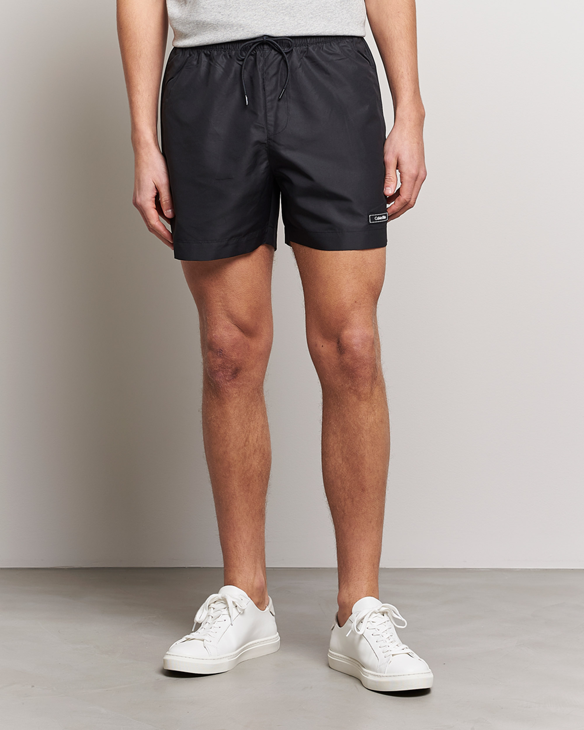 Herre | Badebukser | Calvin Klein | Logo Drawstring Swimshorts Black