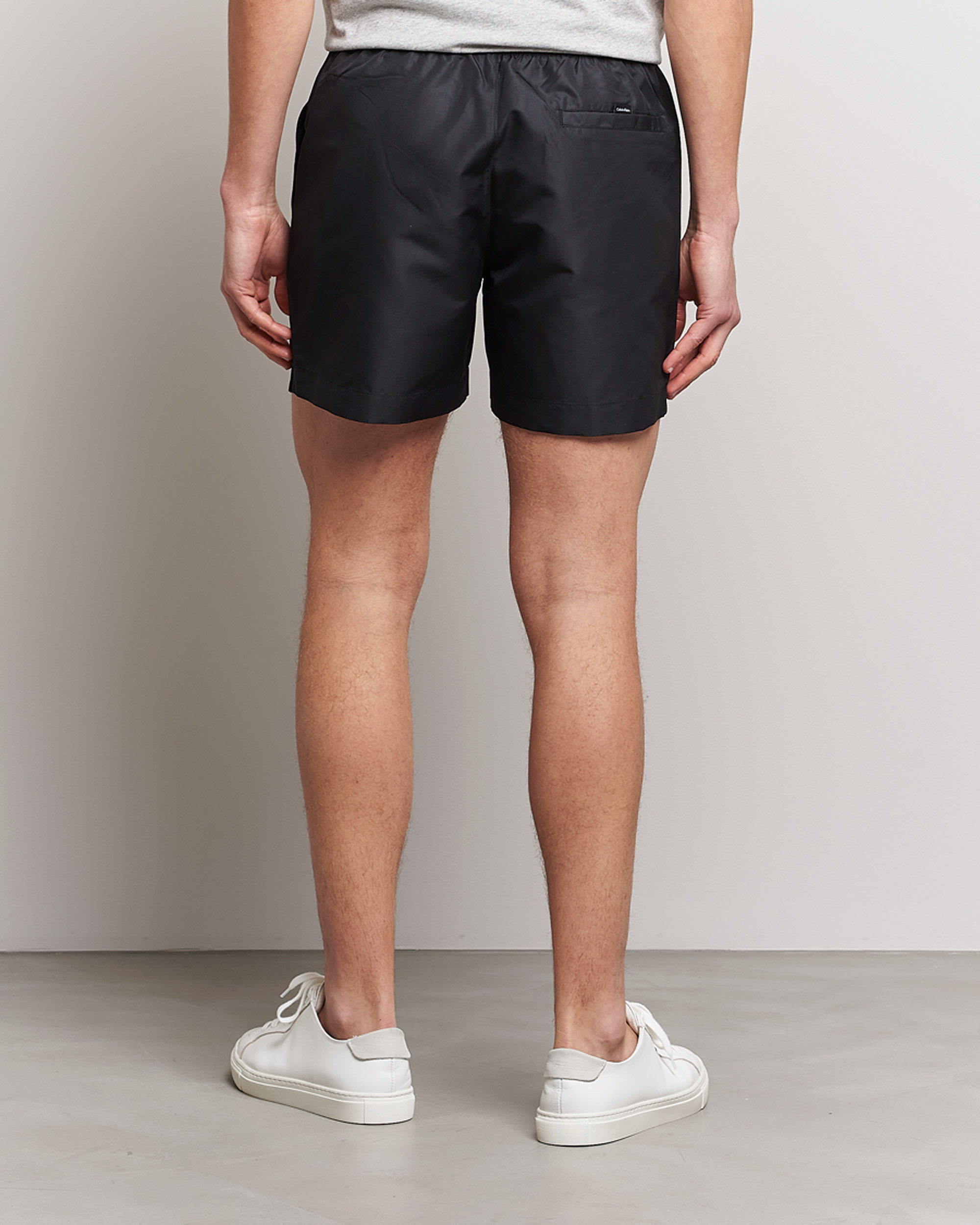 Herre | Badebukser | Calvin Klein | Logo Drawstring Swimshorts Black