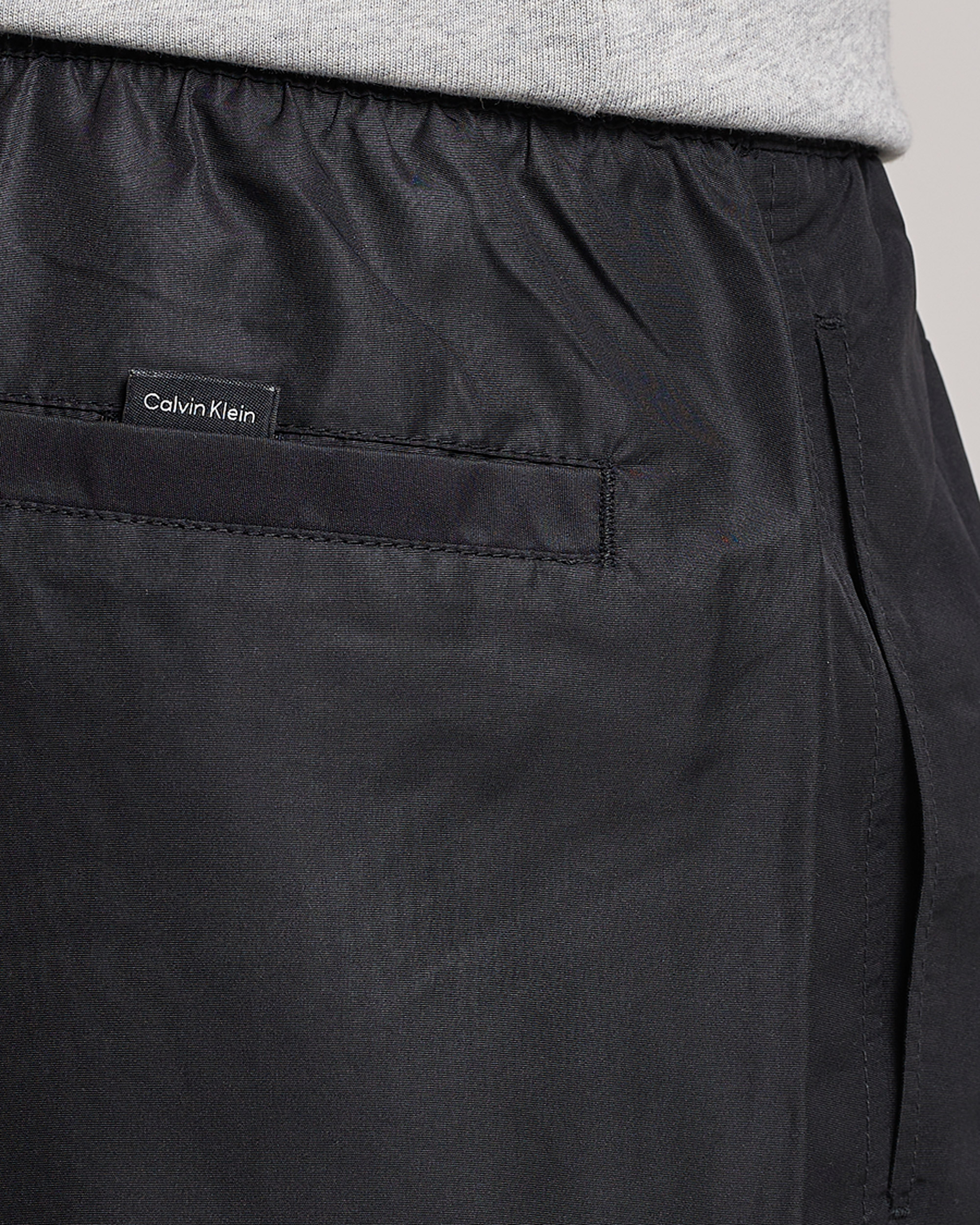 Herre | Badebukser | Calvin Klein | Logo Drawstring Swimshorts Black