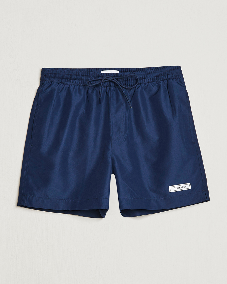Herre | Badebukser | Calvin Klein | Logo Drawstring Swimshorts Navy Iris