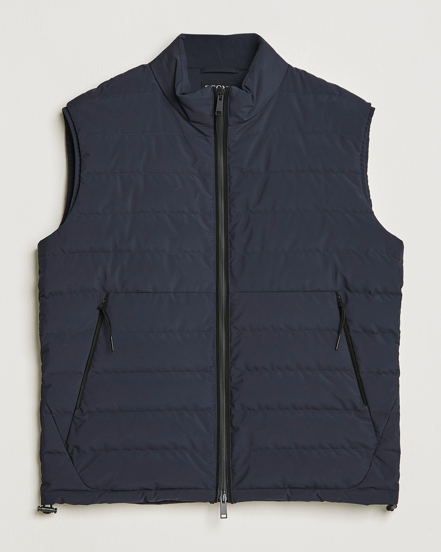 Herre | Jakker | Zegna | Stratos Padded Gilet Navy