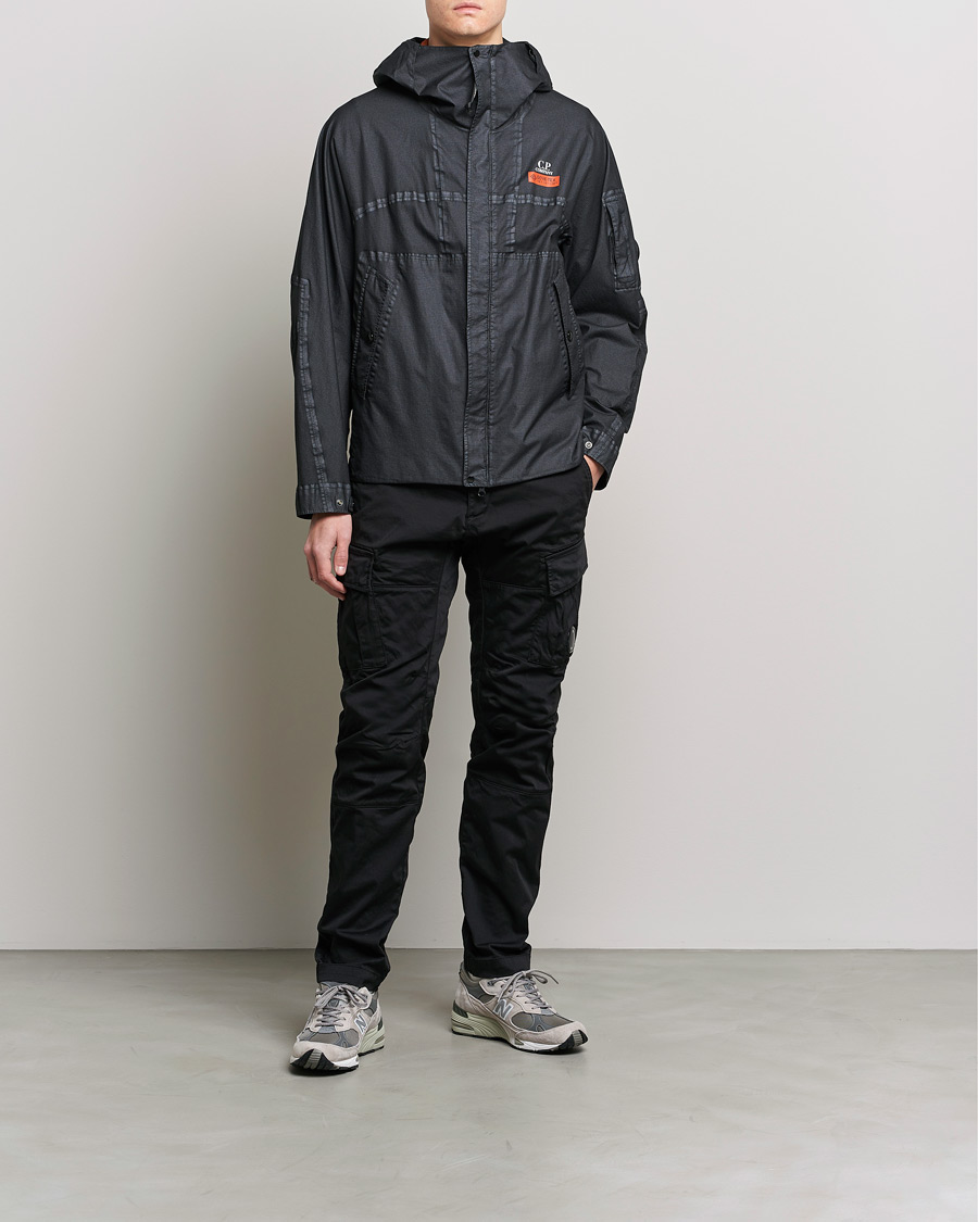 Herre | Jakker | C.P. Company | GORE-TEX Infinium Nylon Hood Jacket Black