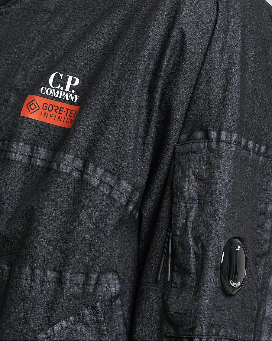 Herre | Jakker | C.P. Company | GORE-TEX Infinium Nylon Hood Jacket Black