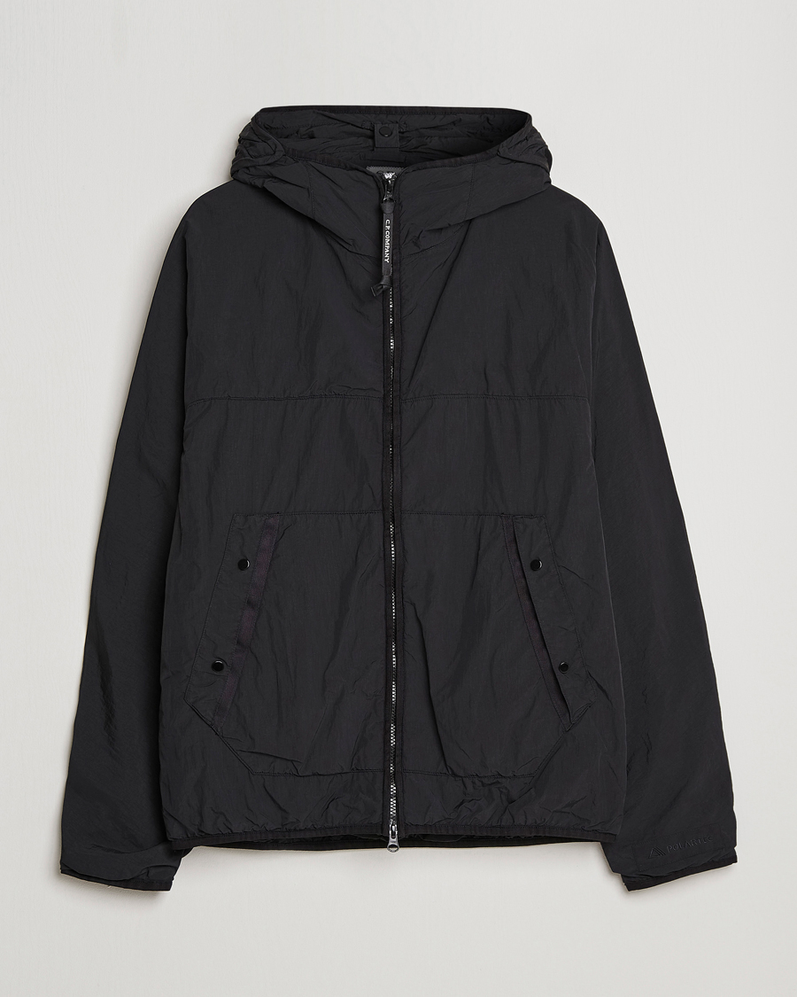 Herre | Jakker | C.P. Company | Polartek G.D.P.Nylon Hood Jacket Black