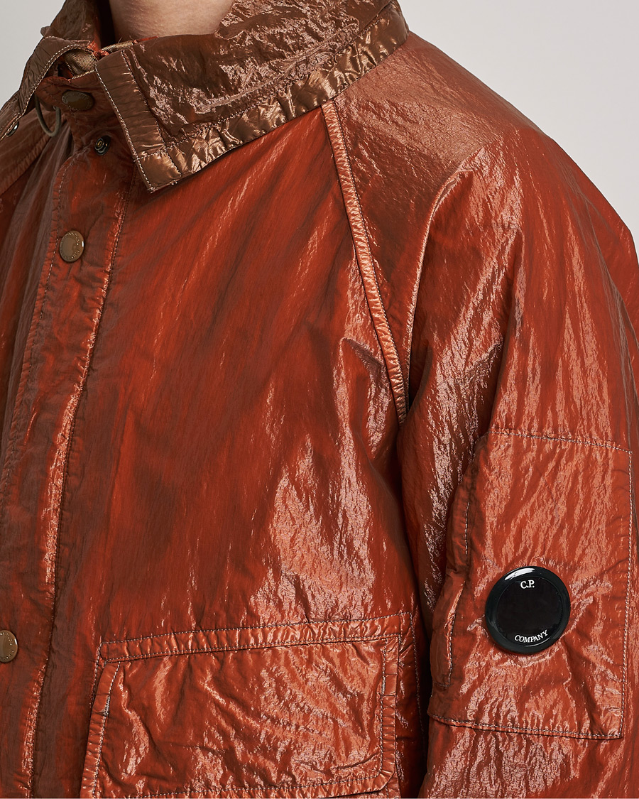 Herre | Jakker | C.P. Company | Kan-D Garment Dyed Nylon Jacket Rust