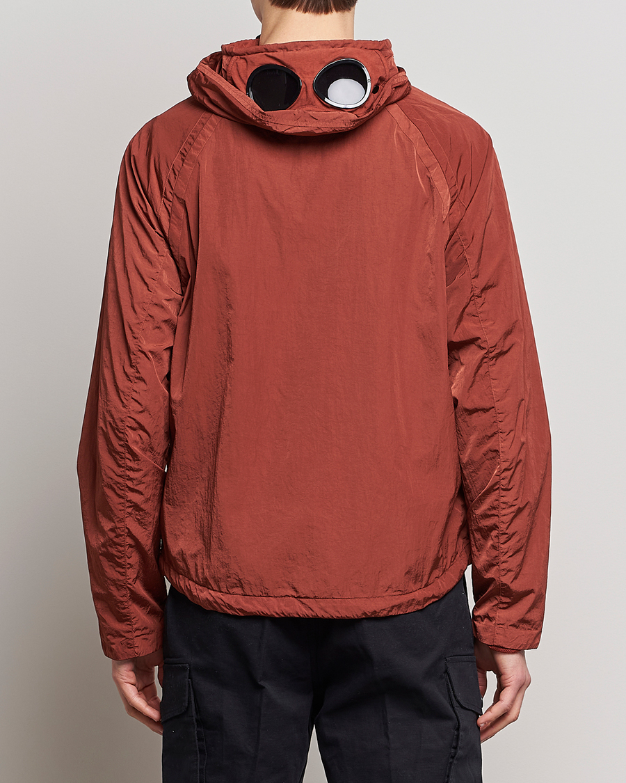 Herre | Jakker | C.P. Company | Chrome Re-cycled Nylon Goggle Jacket Rust