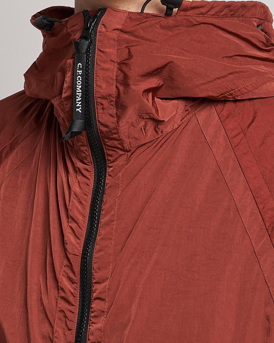 Herre | Jakker | C.P. Company | Chrome Re-cycled Nylon Goggle Jacket Rust
