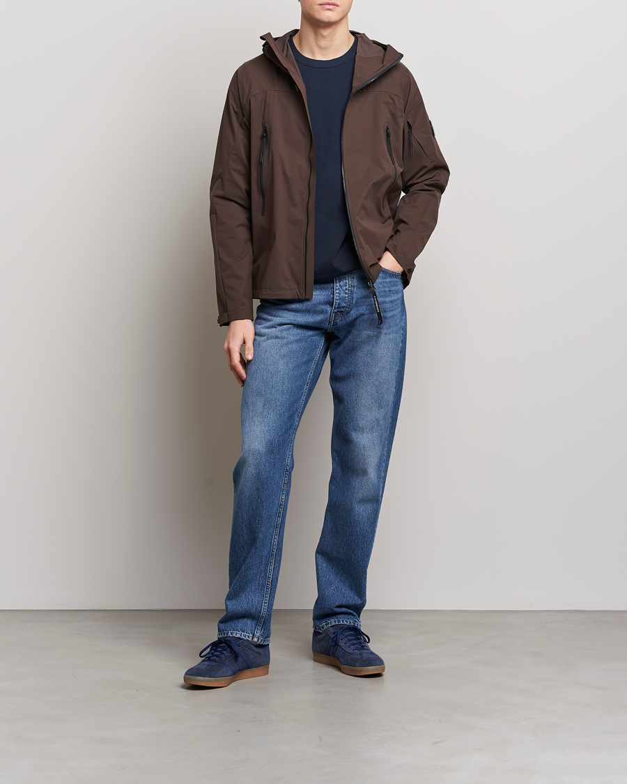 Herre | Jakker | C.P. Company | Pro-tek Hooded Lens Jacket Brown