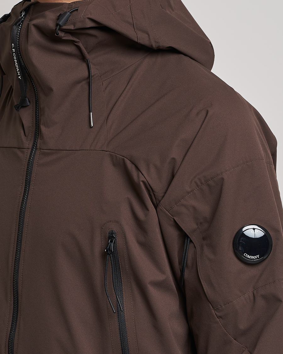 Herre | Jakker | C.P. Company | Pro-tek Hooded Lens Jacket Brown