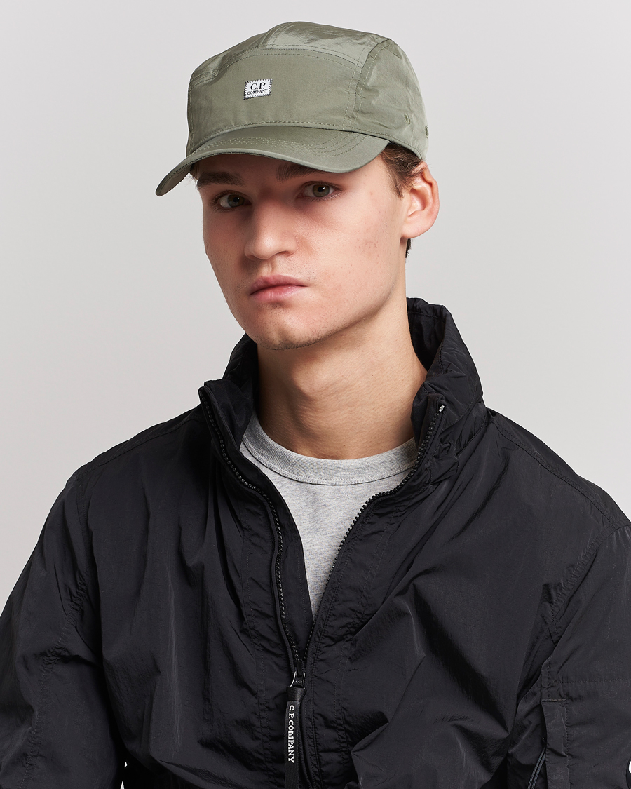 Herre | C.P. Company Chrome - R Cap Olive | C.P. Company | Chrome - R Cap Olive