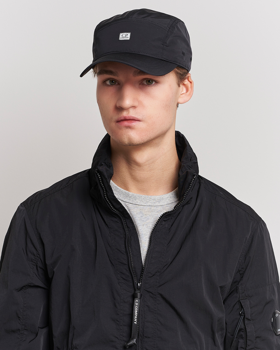 Herre | Hatte & kasketter | C.P. Company | Chrome - R Cap Black