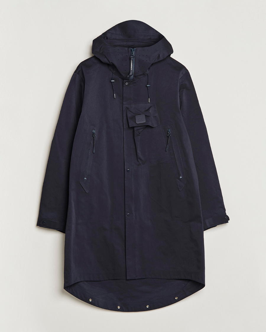 Herre | Jakker | C.P. Company | Metropolis A.A.C. Water resistant Long Jacket Navy