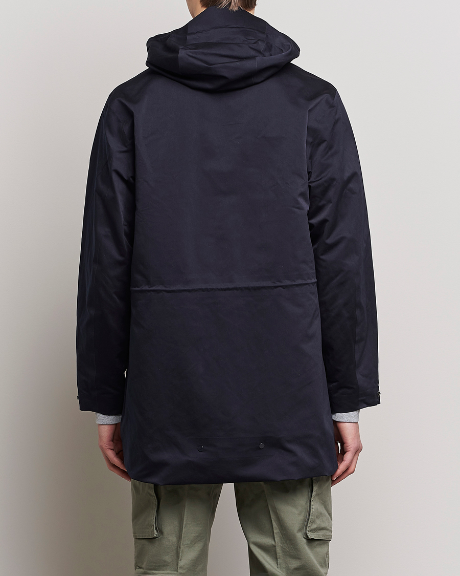 Herre | Jakker | C.P. Company | Metropolis A.A.C. Water resistant Long Jacket Navy