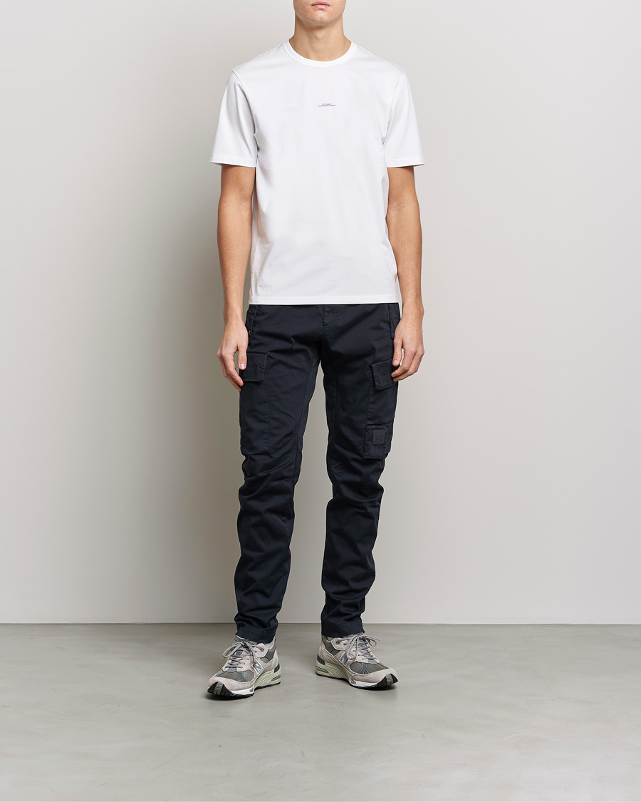 Herre | T-Shirts | C.P. Company | Metropolis Mercerized Jersey T-Shirt White