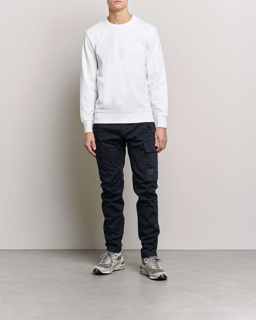 Herre | Bukser | C.P. Company | Metropolis Satin Stretch Cargo Pants Navy