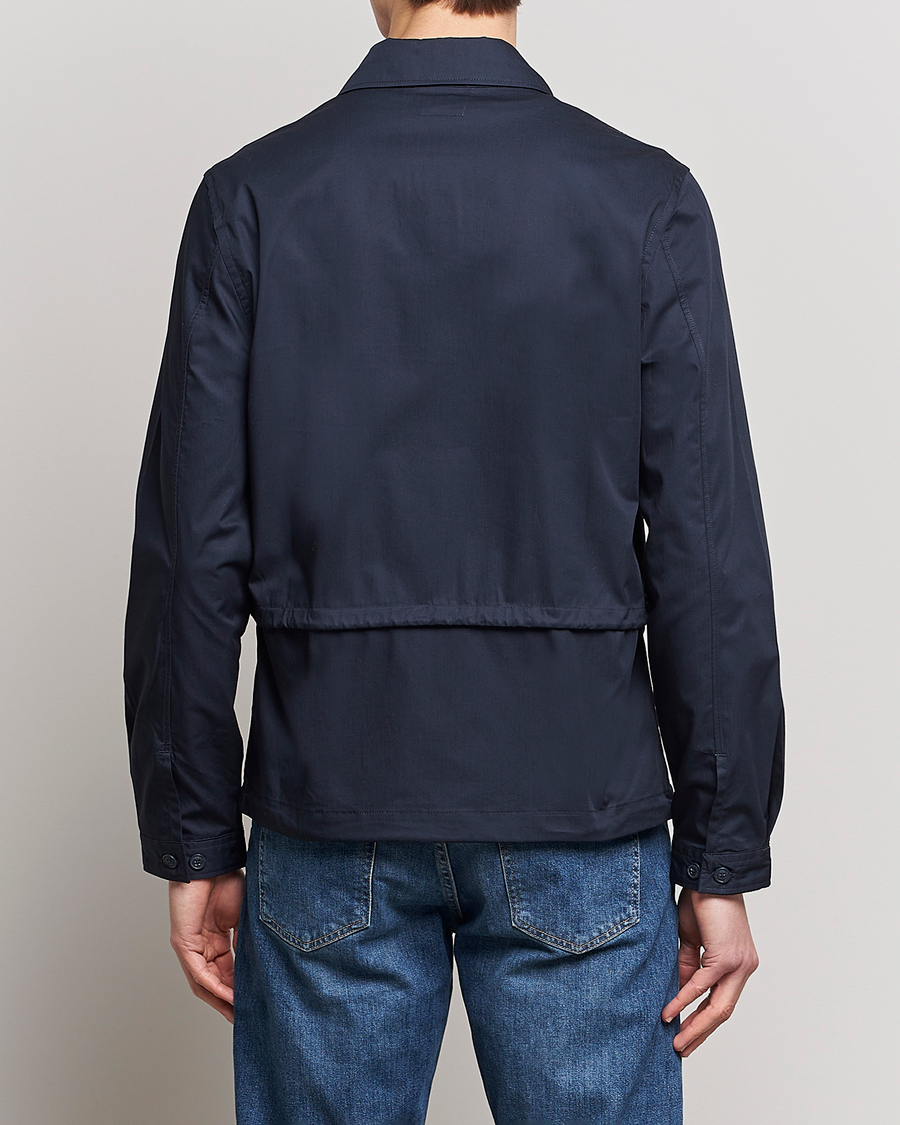 Herre | Skjorter | C.P. Company | Metropolis Cotton Gabardine Overshirt Navy