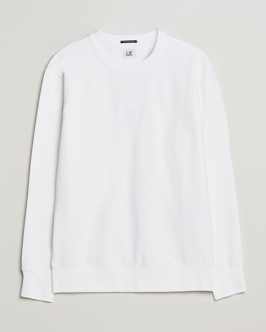 Herre | Trøjer | C.P. Company | Metropolis Stretch Fleece Sweatshirt White