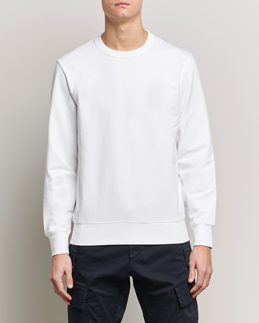 Herre | Trøjer | C.P. Company | Metropolis Stretch Fleece Sweatshirt White