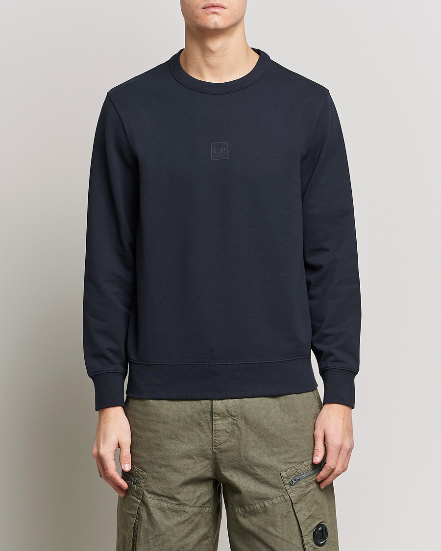 Herre | Trøjer | C.P. Company | Metropolis Stretch Fleece Sweatshirt Navy