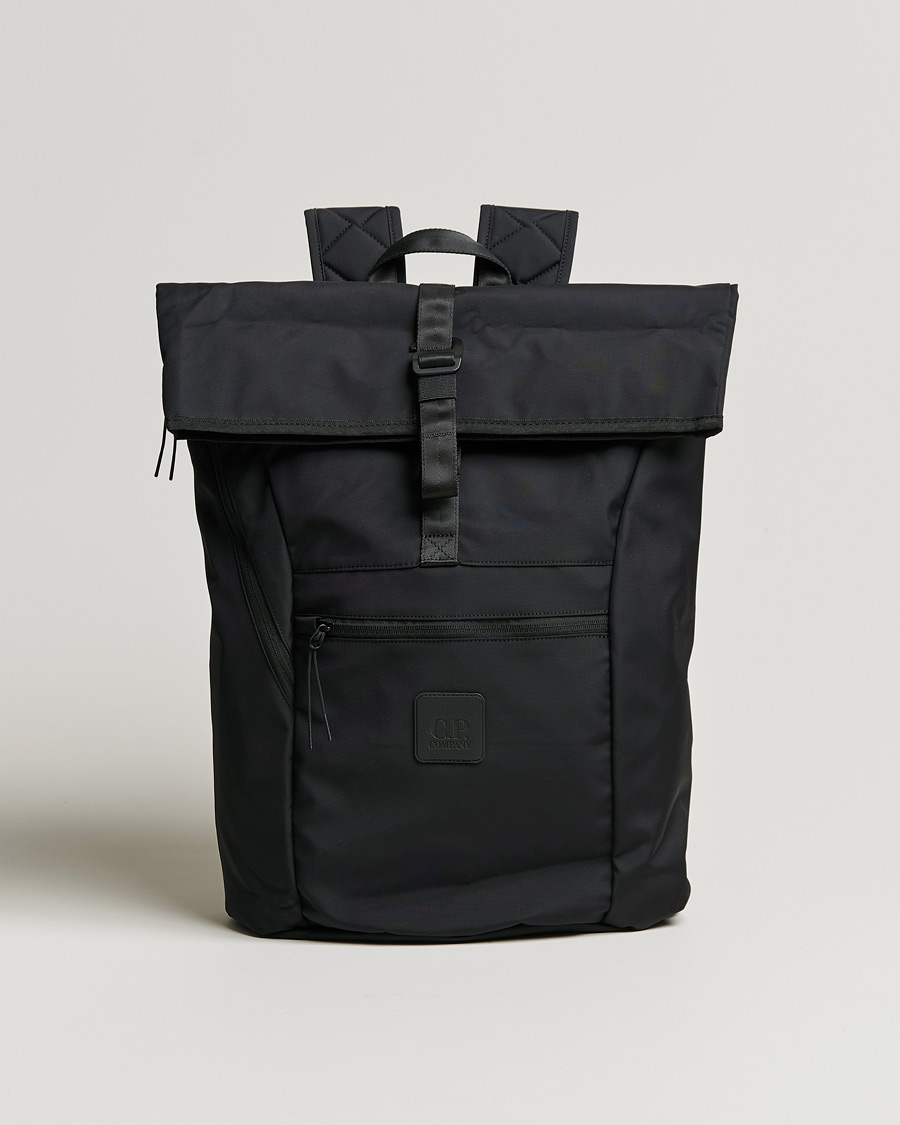 Herre | C.P. Company Metropolis Dynafil 3 Layers Backpack Black | C.P. Company | Metropolis Dynafil 3 Layers Backpack Black