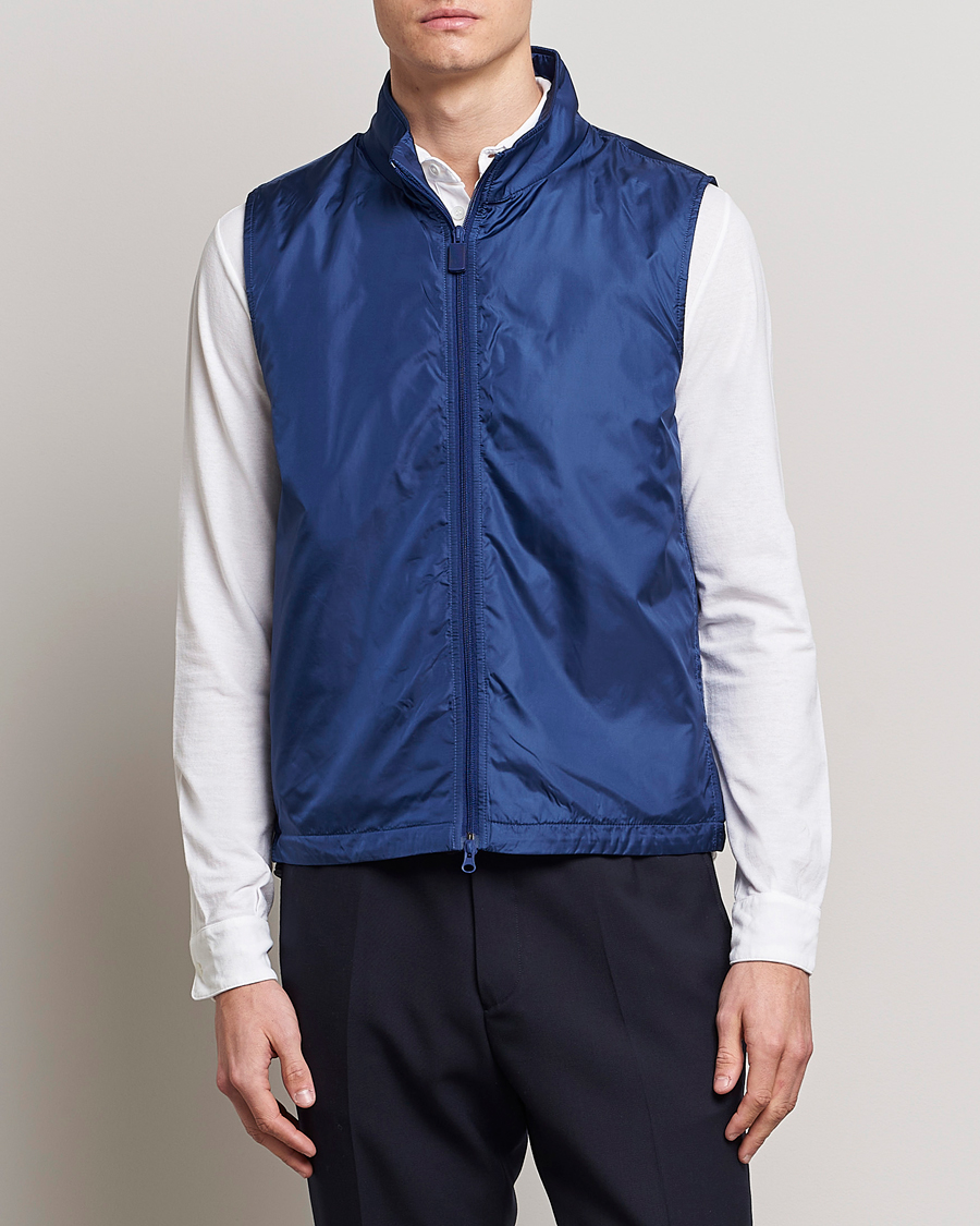 Herre | Jakker | Aspesi | Vernes Nylon Gilet Bluette