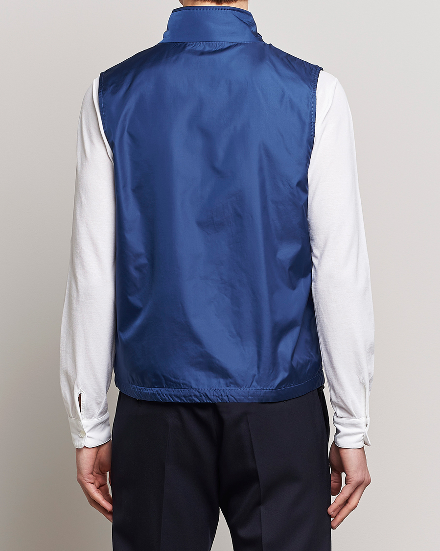 Herre | Veste | Aspesi | Vernes Nylon Gilet Bluette