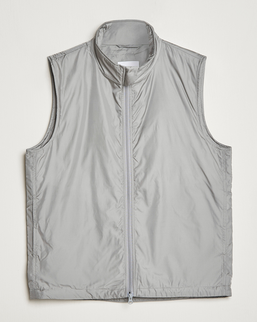Herre | Veste | Aspesi | Vernes Nylon Gilet Grey