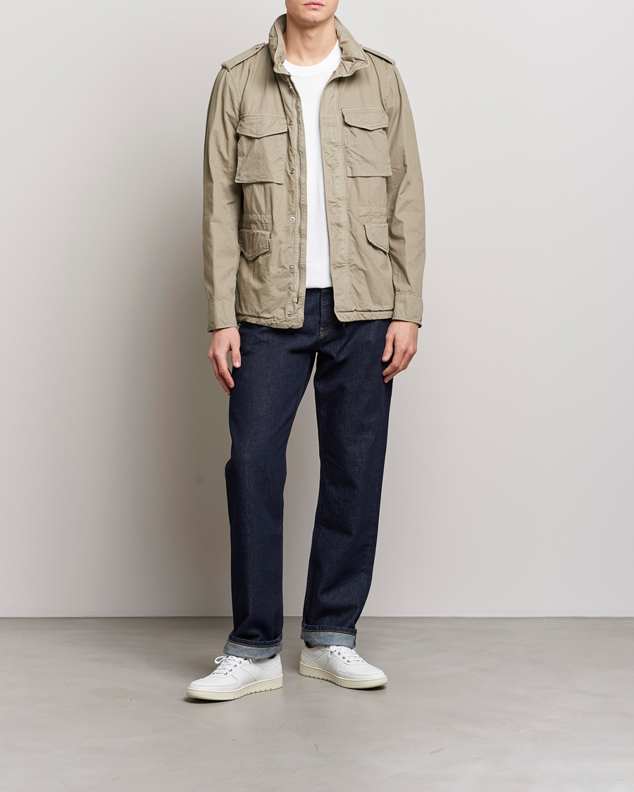 Herre | Jakker | Aspesi | Cotton Field Jacket Khaki