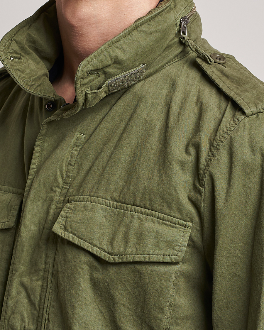 Herre | Jakker | Aspesi | Cotton Field Jacket Army Green