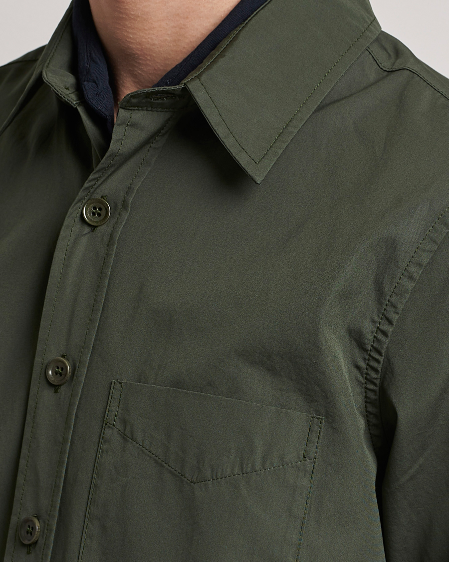 Herre | Jakker | Aspesi | Utility Shirt Jacket Dark Green