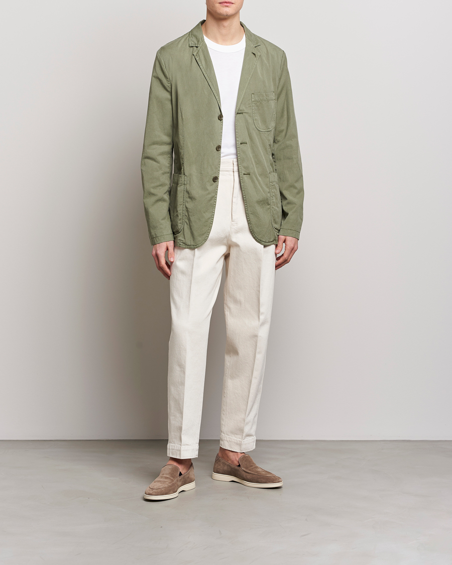 Herre | Blazere & jakker | Aspesi | Samuraki Washed Blazer Army Green