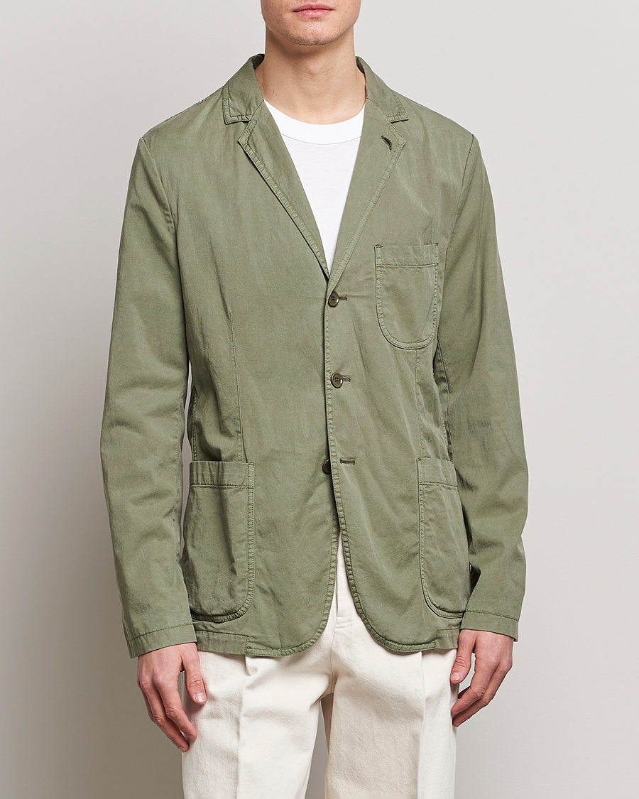 Herre | Blazere & jakker | Aspesi | Samuraki Washed Blazer Army Green