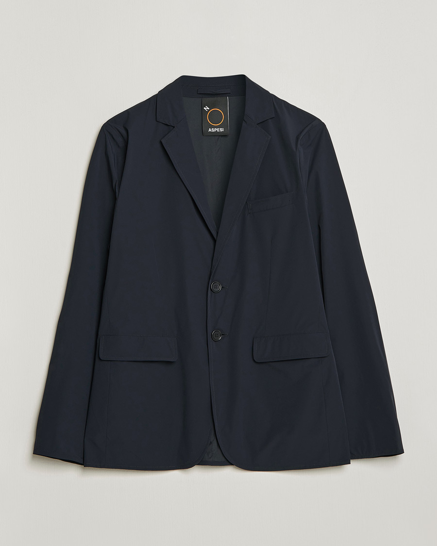 Herre | Blazere & jakker | Aspesi | Stretch Nylon Blazer Navy