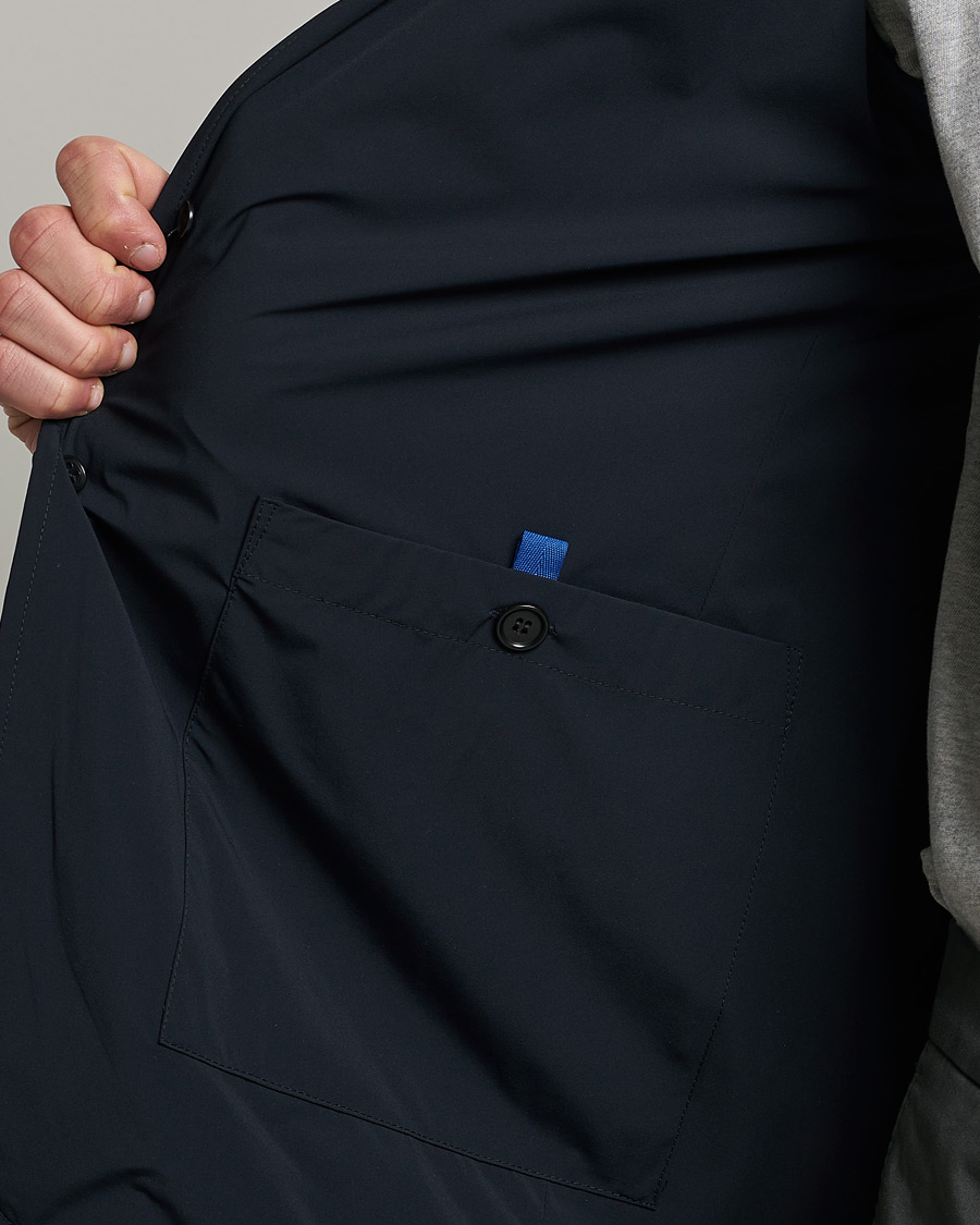 Herre | Blazere & jakker | Aspesi | Stretch Nylon Blazer Navy