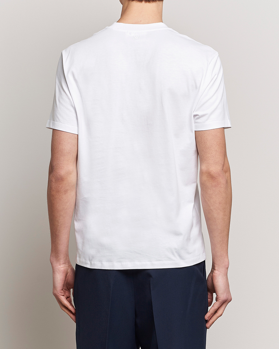 Herre | T-Shirts | AMI | Heart Logo T-Shirt White