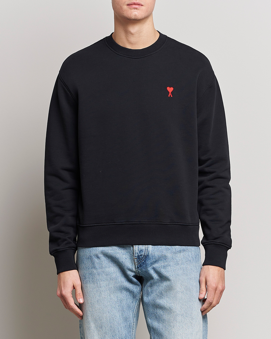 Herre | Sweatshirts | AMI | Heart Logo Sweatshirt Black