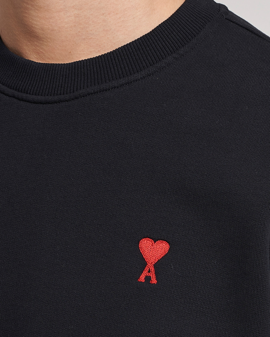 Herre | Trøjer | AMI | Heart Logo Sweatshirt Black
