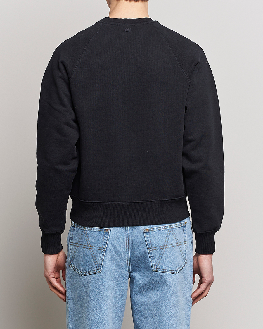 Herre | Trøjer | AMI | Big Heart Sweatshirt Black