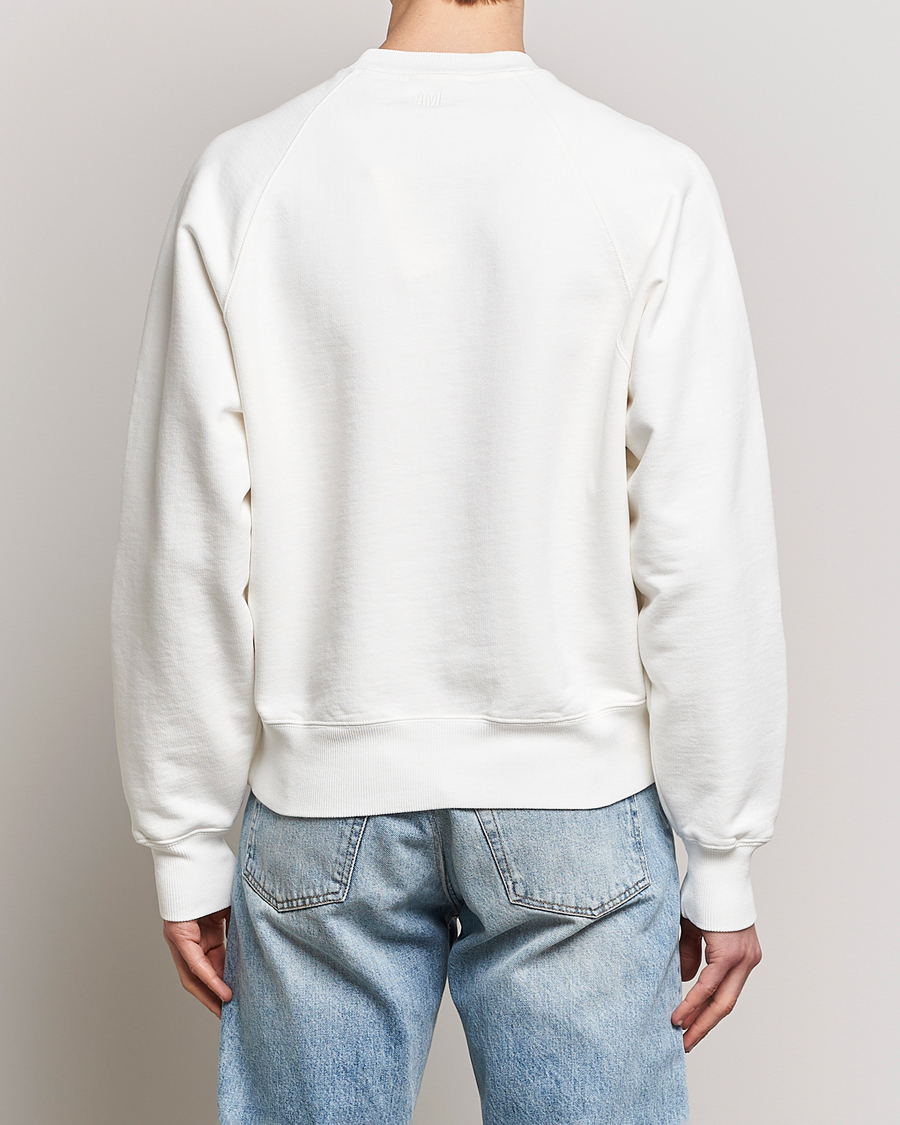 Herre | Trøjer | AMI | Big Heart Sweatshirt Natural White