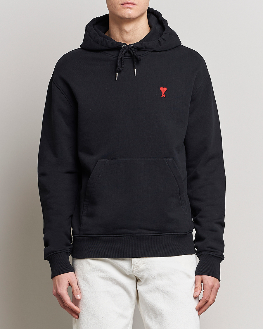 Herre | Trøjer | AMI | Heart Logo Hoodie Black