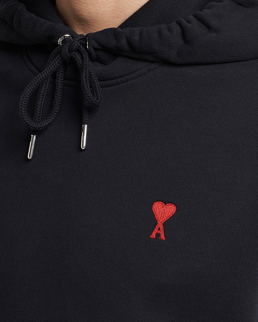 Herre | Trøjer | AMI | Heart Logo Hoodie Black