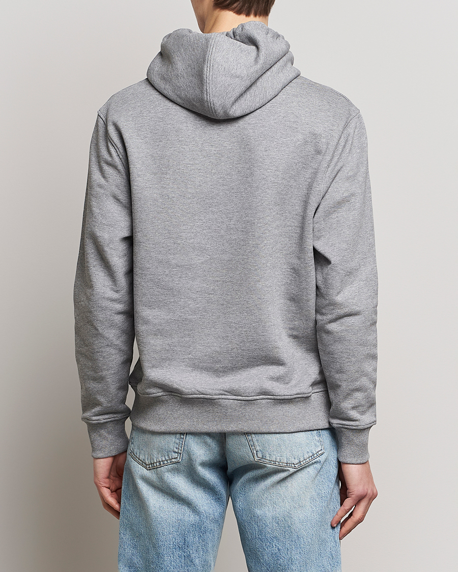 Herre | Trøjer | AMI | Heart Logo Hoodie Heather Grey