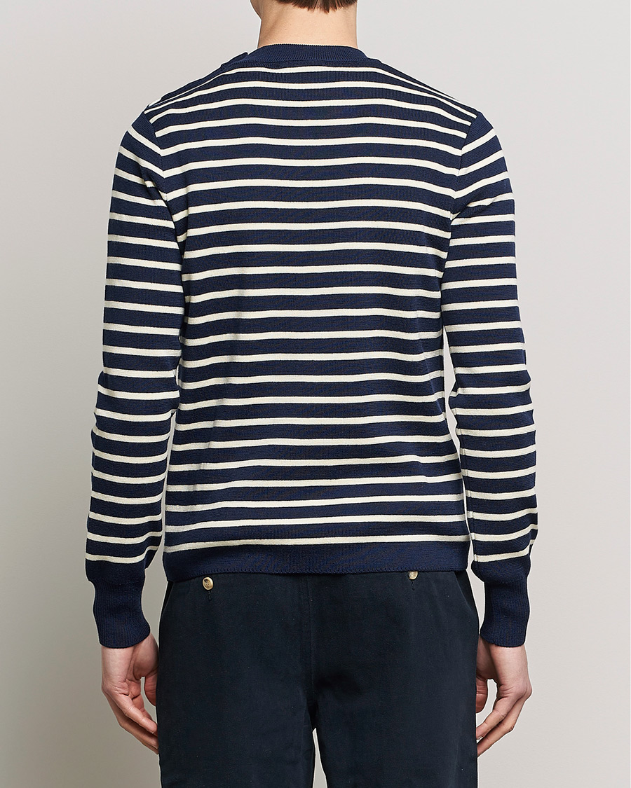 Herre | Trøjer | AMI | Sailor Sweater Navy/White