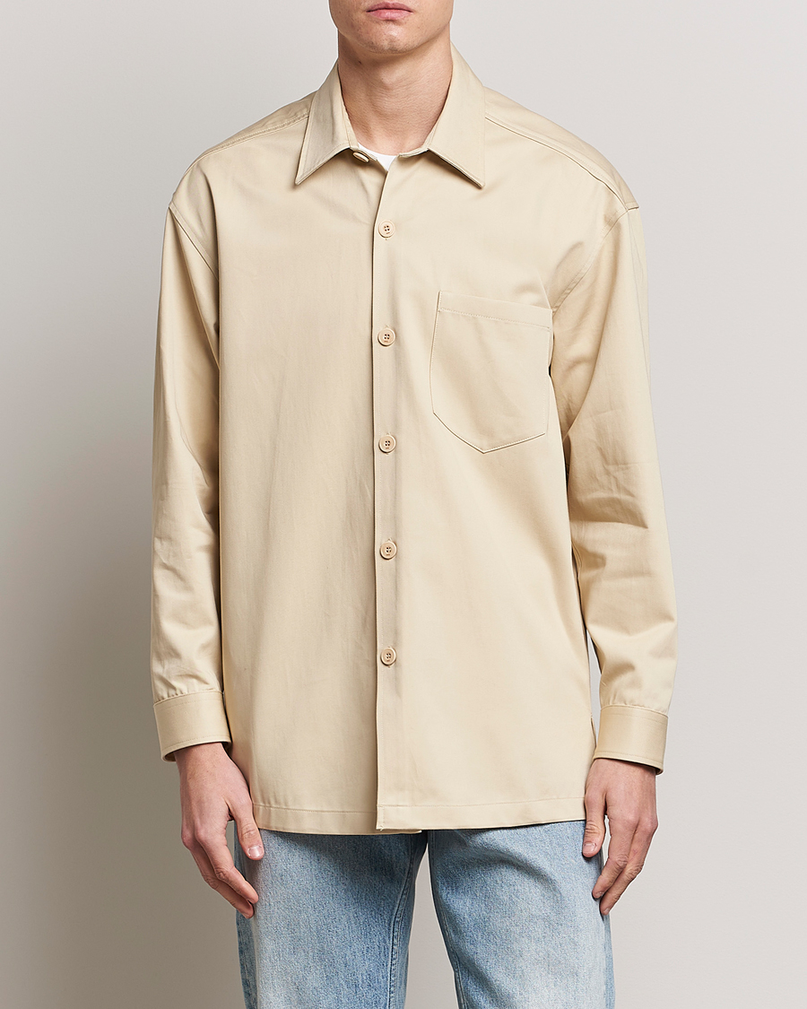 Herre | Shirt Jackets | AMI | Back Print Overshirt Vanilla