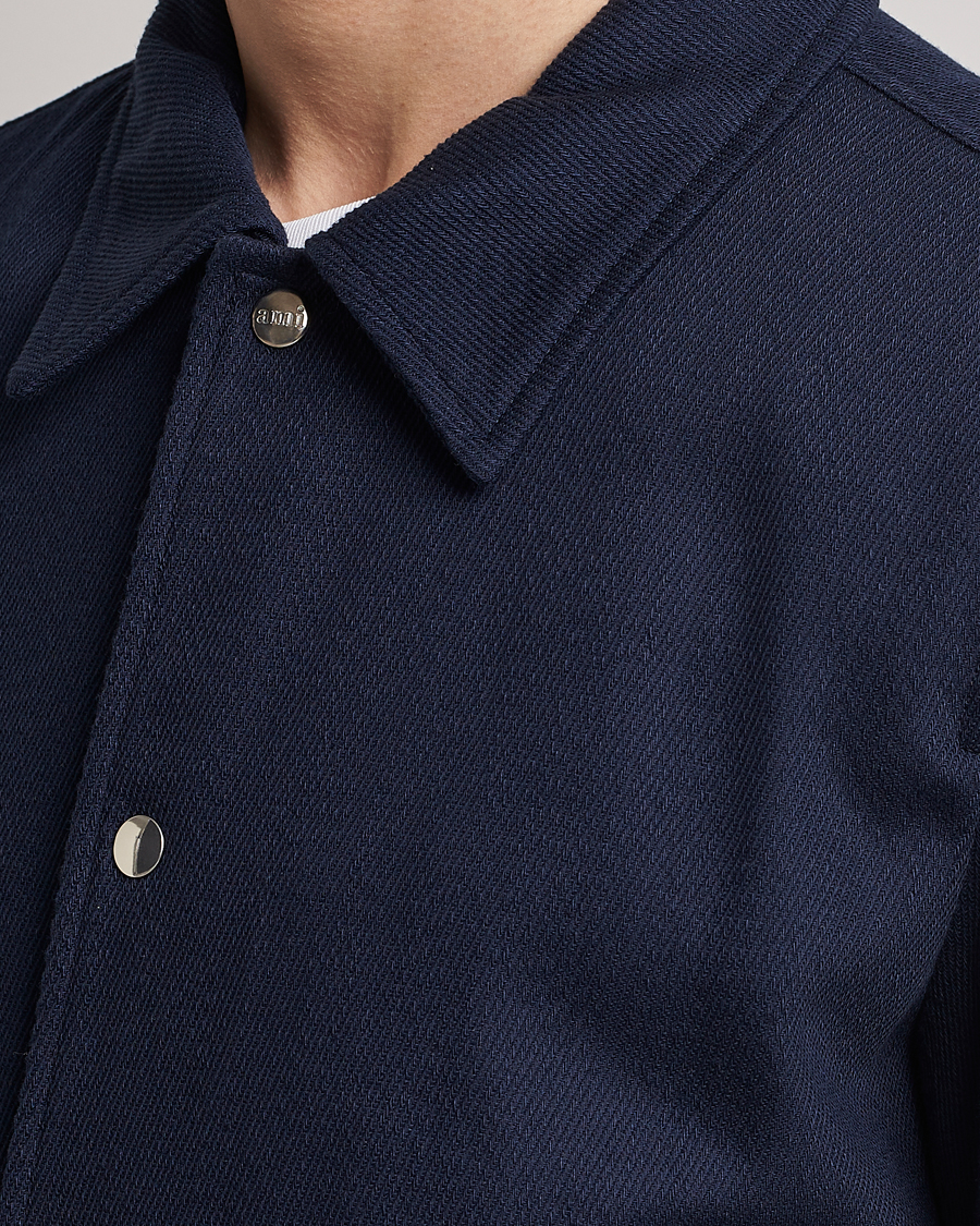 Herre | Jakker | AMI | Buttoned Jacket Navy