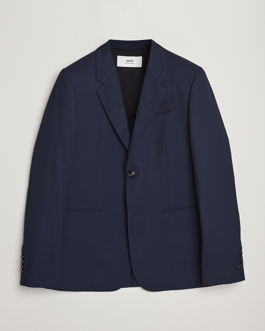 Herre | Blazere & jakker | AMI | Wool Blazer Navy
