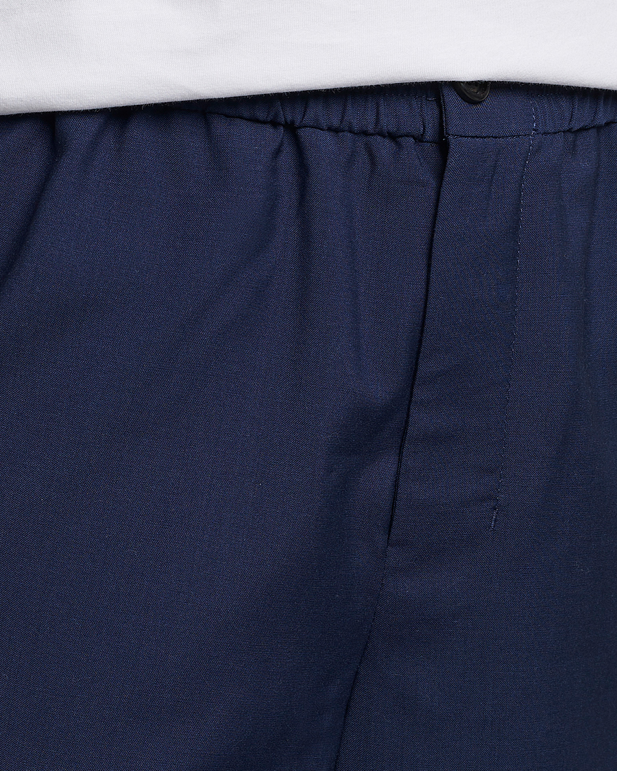 Herre | Shorts | AMI | Elasticated Waist Shorts Navy